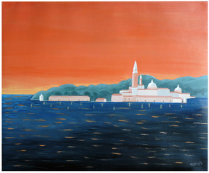 Peinture &agrave; l'huile par Faccio